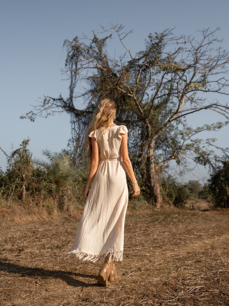 Cielo Dress. Off white