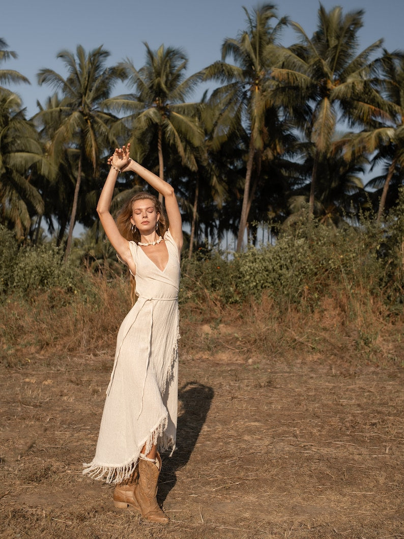 Cielo Dress. Off white