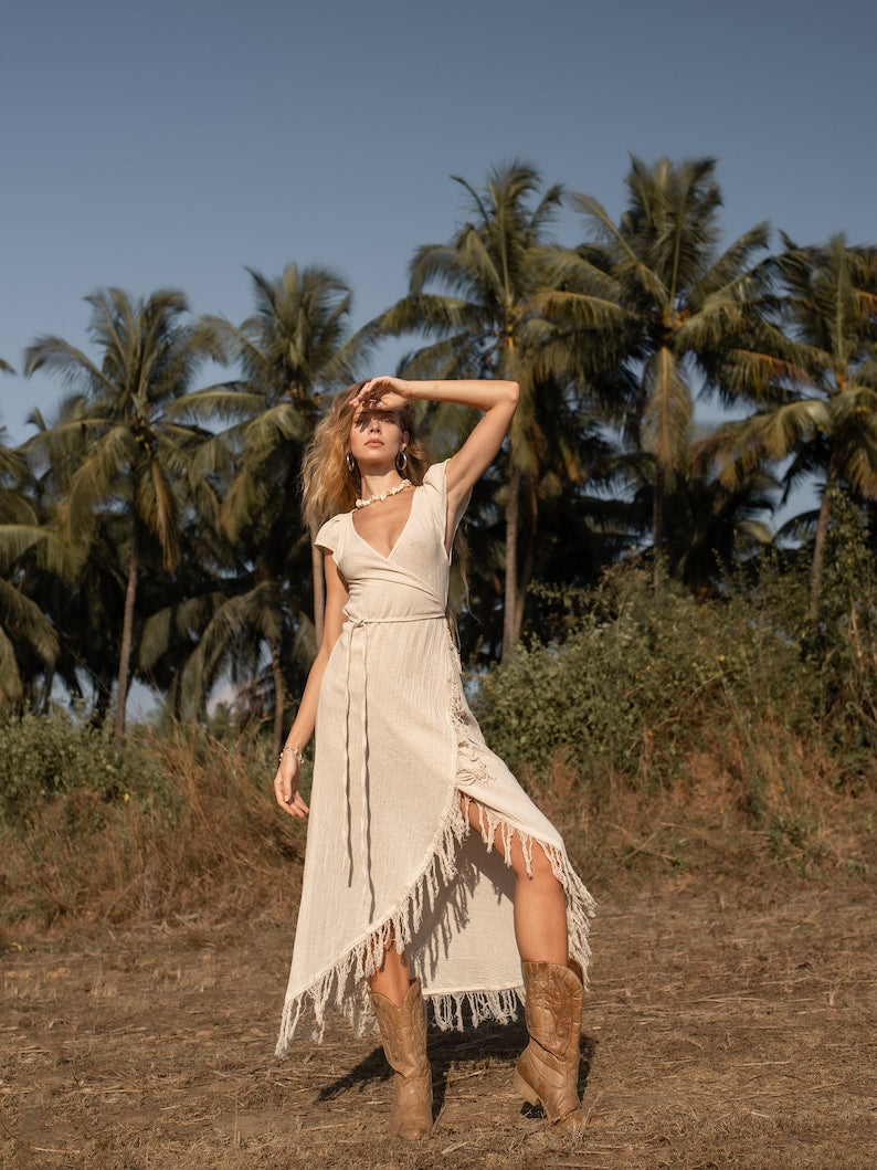 Cielo Dress. Off white